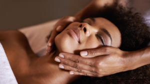 Rejuvenating facial massage